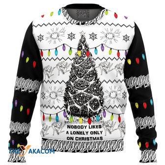 Nobody Likes a Lonely Only Army of One Junji Ito Custom Gift For Fan Anime Christmas Ugly Sweater | Favorety AU