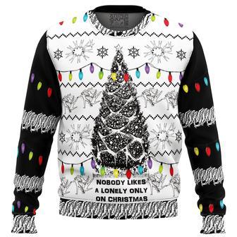 Nobody Likes a Lonely Only Army of One Junji Ito Ugly Christmas Sweater | Favorety CA