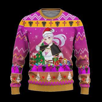 Noelle Silva Anime Ugly Christmas Sweatshirt Black Clover Xmas Gift | Favorety CA