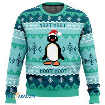 NOOT NOOT Pingu Gift For Fan Anime Christmas Ugly Sweater | Favorety AU