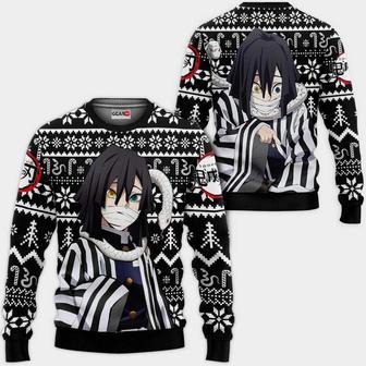 Obanai Ugly Christmas Sweater Custom Anime Kimetsu Xmas Gifts | Favorety AU