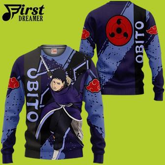 Obito Akatsuki Naruto Ugly Christmas SweaterCustom Anime Akatsuki Sweater | Favorety DE