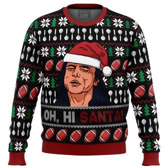 Oh Hi Santa The Room Ugly Christmas Sweater | Favorety DE