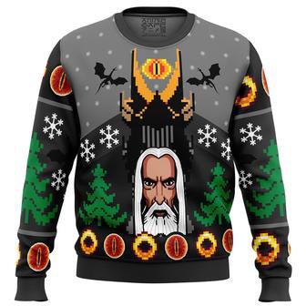 One Christmas to Rule Them All The Lord of the Rings Ugly Christmas Sweater | Favorety AU