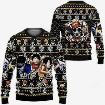 One Piece Anime ASL Pirates Ugly Sweater | Favorety