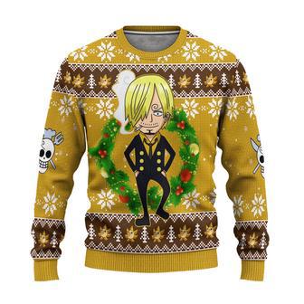 One Piece Anime Sanji Ugly Sweater Gifts | Favorety AU