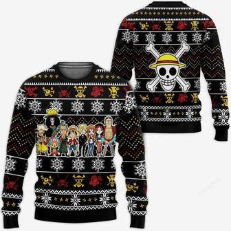 One Piece Anime Straw Hat Pirates Ugly Sweater Gifts | Favorety AU