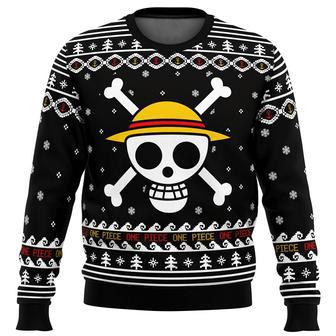 One Piece Anime Straw Hat Priate Ugly Sweater Gifts | Favorety UK