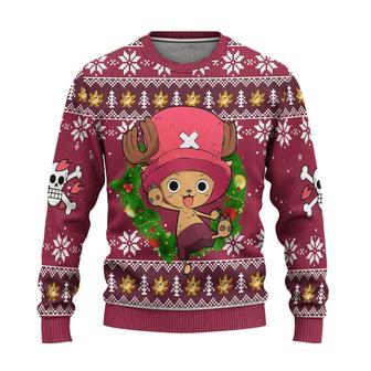 One Piece Anime Tony Tony Chopper Ugly Sweater | Favorety