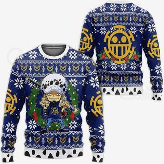 One Piece Anime Trafalgar D. Water Law Ugly Sweater | Favorety AU