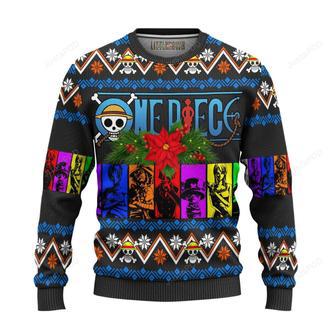 One Piece Anime Ugly Christmas Sweater | Favorety CA