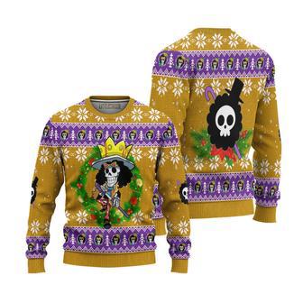 One Piece Brook Ugly Christmas Sweater | Favorety CA