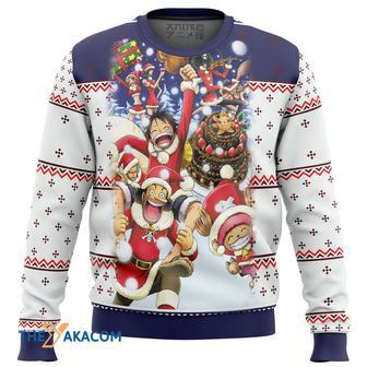 One Piece Crew Gift For Fan Anime Christmas Ugly Sweater | Favorety CA