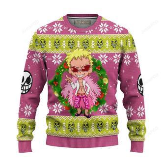 One Piece - Donquixote Anime Ugly Christmas Sweater | Favorety CA