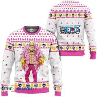 One Piece Donquixote Doflamingo Custom Gift For Fan Anime Christmas Ugly Sweater | Favorety DE