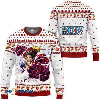 One Piece Luffy Gear Custom Gift For Fan Anime Christmas Ugly Sweater | Favorety DE