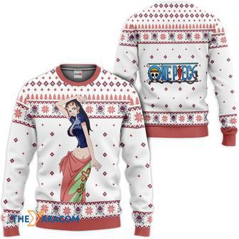 One Piece Nico Robin Custom Gift For Fan Anime Christmas Ugly Sweater | Favorety AU