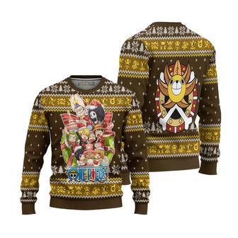 One Piece Thousand Sunny Ugly Christmas Sweater | Favorety AU