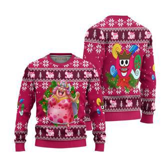 One Piece Ugly Sweater Big Mom Custom Knitted Sweatshirt Anime Christmas Gift | Favorety UK