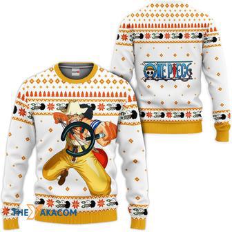 One Piece Usopp Custom Gift For Fan Anime Christmas Ugly Sweater | Favorety