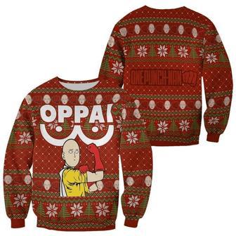 One Punch Man Anime Saitama Ugly Sweater Gifts | Favorety