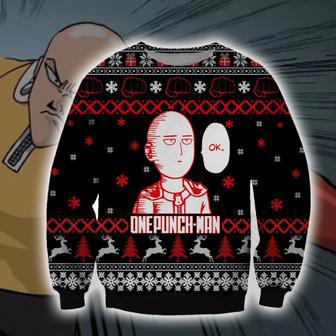 One Punch Man Anime Saitama Ugly Sweater Gifts | Favorety DE