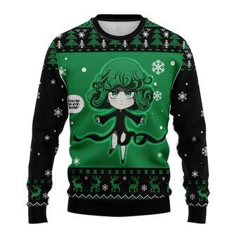 One Punch Man Anime Tatsumaki Ugly Sweater Gifts | Favorety