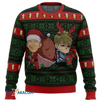 One Punch Man Holiday Gift For Fan Anime Christmas Ugly Sweater | Favorety