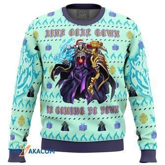 Overlord Ainz Ooal Gown Gift For Fan Anime Christmas Ugly Sweater | Favorety DE