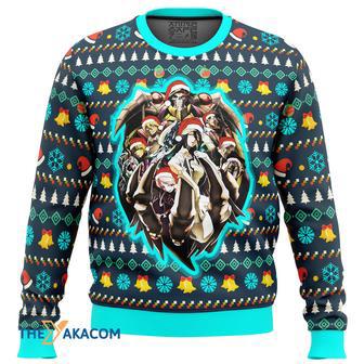 Overlord Master of The Dark Guild Gift For Fan Anime Christmas Ugly Sweater | Favorety