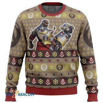 Overwatch Doomfist Custom Gift For Fan Anime Christmas Ugly Sweater | Favorety CA