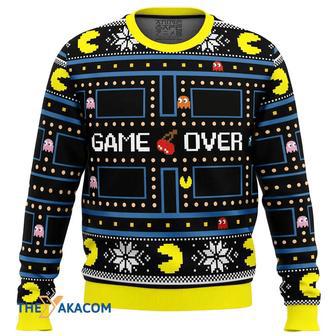 Pacman Custom Gift For Fan Anime Christmas Ugly Sweater | Favorety UK