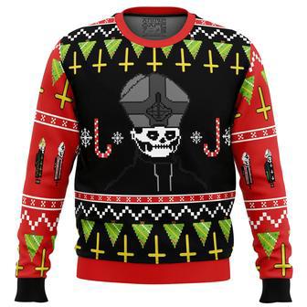 Papa Emeritus Ugly Christmas Sweater | Favorety DE