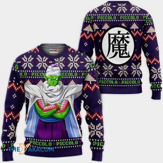 Piccolo Anime Dragon Ball Custom Gift For Fan Anime Christmas Ugly Sweater | Favorety AU