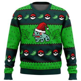 Pokemon Anime Bulbasaur Ugly Sweater | Favorety AU