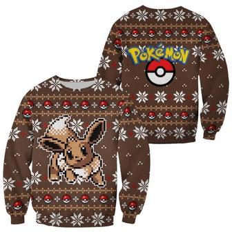 Pokemon Anime Eevee Ugly Sweater | Favorety CA