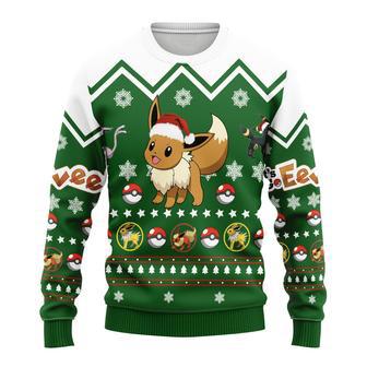 Pokemon Anime Eevee Ugly Sweater Gifts | Favorety CA