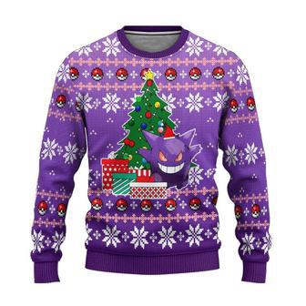 Pokemon Anime Gengar Ugly Sweater | Favorety UK