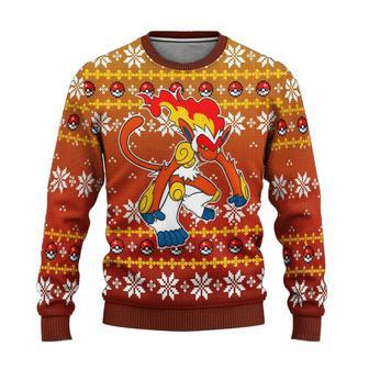 Pokemon Anime Infernape Ugly Sweater Gifts | Favorety CA