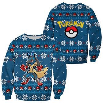 Pokemon Anime Lucario Ugly Sweater Gifts | Favorety DE