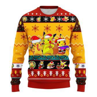 Pokemon Anime Pikachu Ugly Sweater | Favorety UK