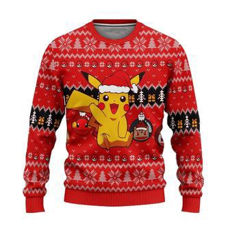 Pokemon Anime Pikachu Ugly Sweater Gifts | Favorety CA