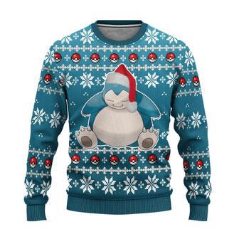 Pokemon Anime Snorlax Ugly Sweater Gifts | Favorety DE