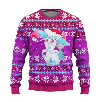 Pokemon Anime Sylveon Ugly Sweater Gifts | Favorety UK