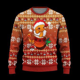 Pokemon Charizard Anime Ugly Christmas Sweater Xmas Gift | Favorety UK