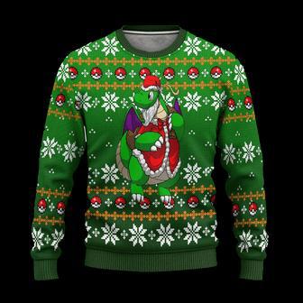 Pokemon Dragonite Ugly Anime Christmas Sweater Xmas Gift | Favorety AU