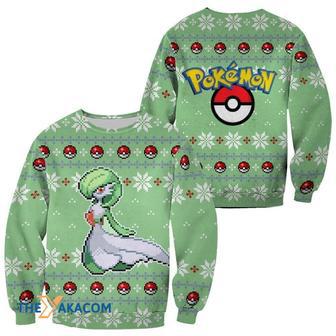 Pokemon Gardevoir Custom Gift For Fan Anime Christmas Ugly Sweater | Favorety AU