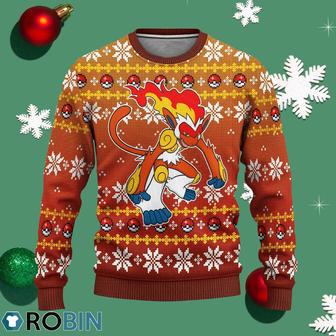 Pokemon Infernape Anime Ugly Christmas Sweater Xmas Gift | Favorety DE