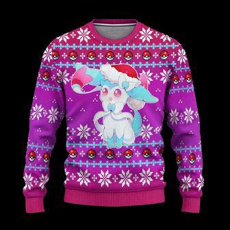 Pokemon Sylveon Anime Ugly Christmas Sweatshirt Xmas Gift | Favorety CA