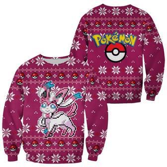 Pokemon Sylveon Ugly Christmas Sweater Custom Xmas Gift | Favorety AU